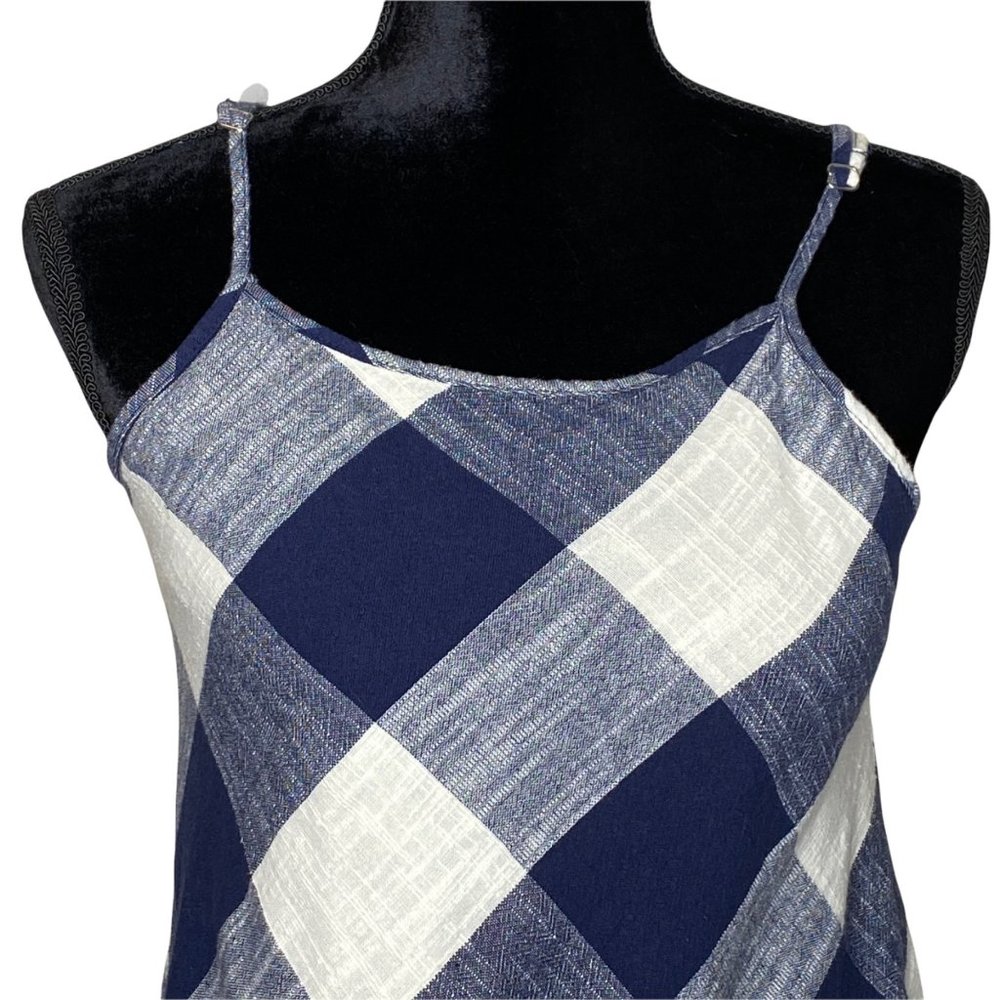 Universal Thread Spaghetti Strap Buffalo Check Dr… - image 2